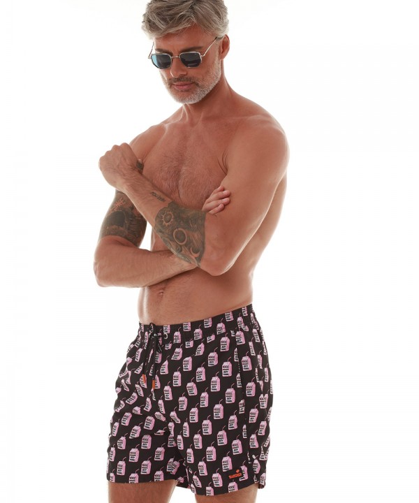 'MILKY WAY' ΑΝΔΡΙΚΟ ΜΑΓΙΟ ΒΕΡΜΟΥΔΑ ΜΕ ΤΥΠΩΜΑ