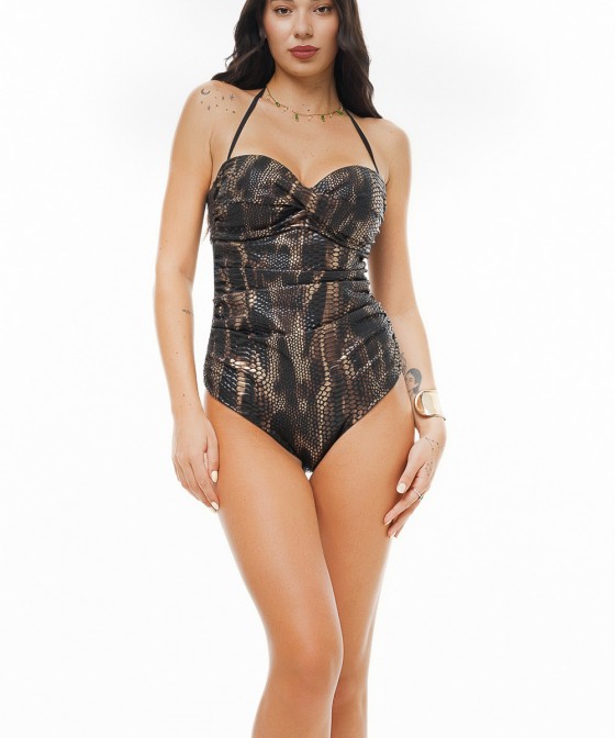 'CROCO EFFECT' ΣΤΡΑΠΛΕΣ ΟΛΟΣΩΜΟ ΜΑΓΙΟ ΣΕ CUP D