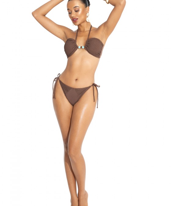 'CHOCO LOVERS' BRAZILIAN ΜΑΓΙΟ ΜΠΙΚΙΝΙ ΣΛΙΠ